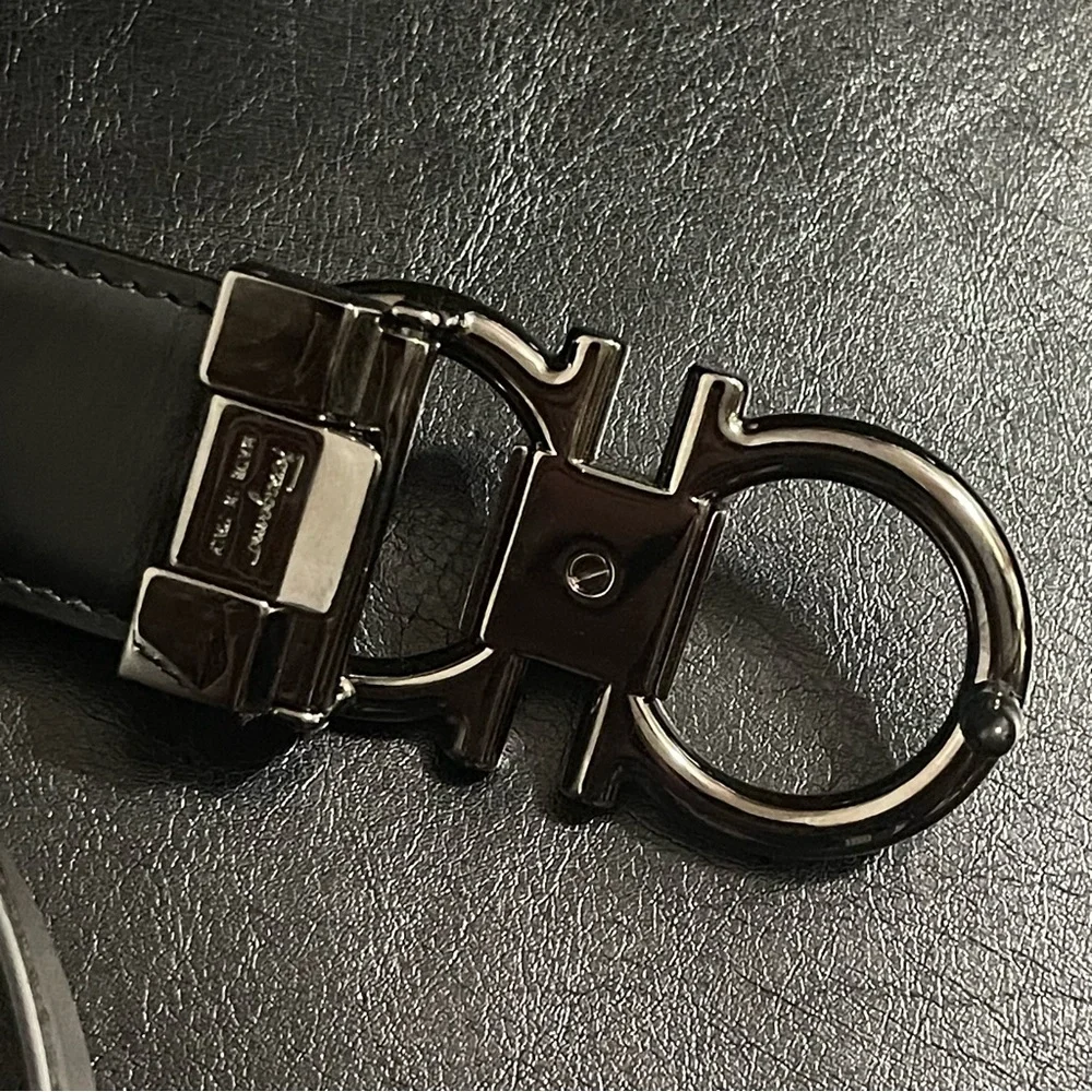 Salvatore Ferragamo Reversible Gancini Buckle Belt